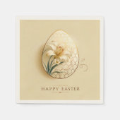 Elegante minimalistische paasservetten servet (Voorkant)