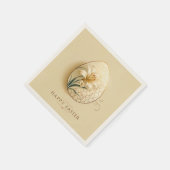 Elegante minimalistische paasservetten servet (Hoek)