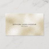 Elegante Minimalistische Professionele Moderne Fro Visitekaartje (Voorkant)