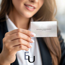 Elegante Minimalistische Professionele Moderne Fro Visitekaartje