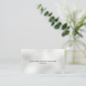 Elegante Minimalistische Professionele Moderne Fro Visitekaartje (Staand voorkant)