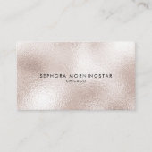 Elegante Minimalistische Professionele Moderne Vor Visitekaartje (Voorkant)