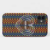 Elegante Minimalistische Regenboog Harten Case-Mate iPhone Case (Achterkant (horizontaal))