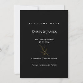 Elegante Minimalistische Save the Date Kaart | Mod
