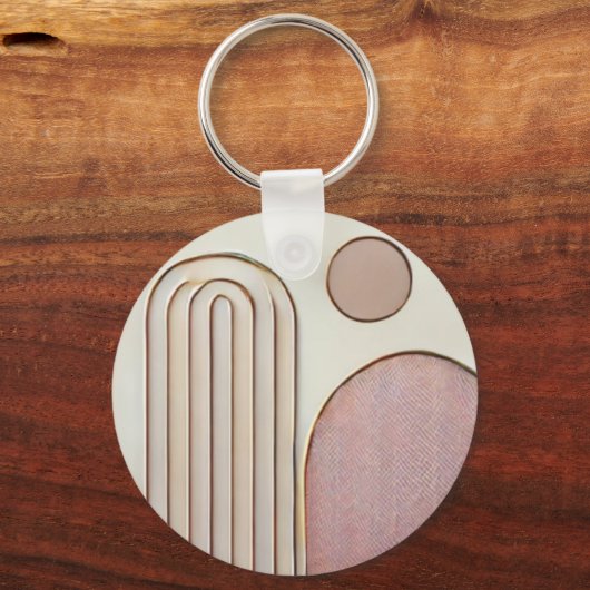 Elegante minimalistische Sleutelhanger (Voorkant)