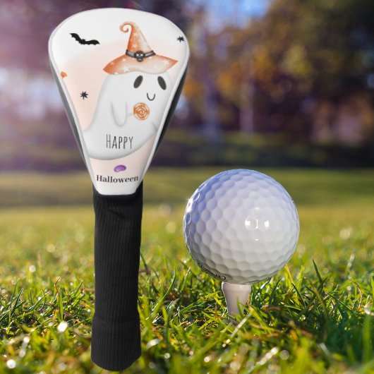 Elegante minimalistische Snoopy: Happy Halloween P Golfheadcover