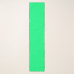 Elegante minimalistische Solid Neon Spring Green k Sjaal<br><div class="desc">Het Elegant Minimalistisch Solid Neon Spring Green kleurenpatroon is een opvallend en modern ontwerp dat de levendigheid en energie van neon tinten vangt. Deze gedurfde maar verfijnde tint van Spring Green straalt frisheid uit, waardoor het een perfecte keuze is voor hedendaagse esthetiek. De minimalistische en gelijkmatige natuur van het patroon...</div>