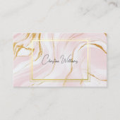 Elegante minimalistische stijlvolle moderne profes visitekaartje (Voorkant)