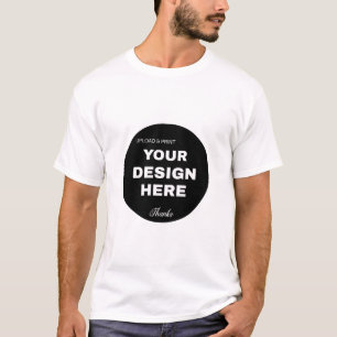 Elegante, Minimalistische & Strakke Zwarte QR Code T-shirt