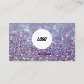 Elegante minimalistische trendy moderne Logo Visitekaartje (Achterkant)