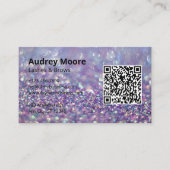 Elegante minimalistische trendy moderne Logo Visitekaartje (Voorkant)