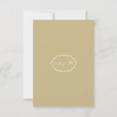 Elegante minimalistische trouwdetails (Achterkant)