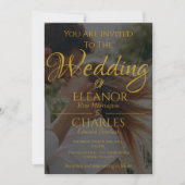 Elegante, minimalistische uitnodiging voor een zom (Voorkant)