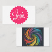 Elegante minimalistische wandplank visitekaartje (Voorkant / Achterkant)