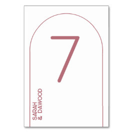 Elegante minimalistische witte rose gouden moslim kaart