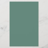 Elegante minimalistische zachte groene schoonheids flyer (Achterkant)