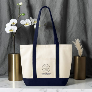 Elegante Minimalistische Zak met Aangepast Bedrijf Tote Bag