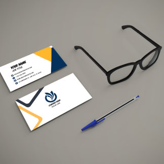 Elegante Minimalistische Zakelijke Professioneel V Visitekaartje