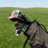 Elegante Minimalistische Zwarte Scriptfoto voor Mo Golfheadcover (Insitu)