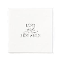 Elegante Minimalistische Zwarte & Witte Fijne Kuns