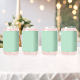 Elegante Mint Green Custom Glass Set Blikvorm Glas