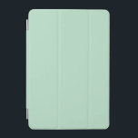 Elegante Mint Green Custom iPad Cover iPad Mini Cover<br><div class="desc">Verhoog uw iPad met deze elegante mintgroene slimme hoes, ontworpen voor diegenen die stijl en functionaliteit waarderen. De zachte pasteltint zorgt voor een moderne, verfrissende look die een aanvulling vormt op elke omgeving, van professionele vergaderingen tot casual dagelijks gebruik. Deze lichtgewicht maar toch duurzame hoes beschermt uw scherm tegen krassen,...</div>