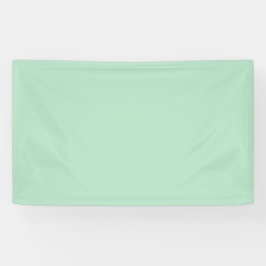 Elegante Mintgroene Evenementbanner Spandoek