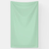Elegante mintgroene eventbanner spandoek (Verticaal)