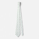 Elegante mintgroene geometrische ster das (Voorkant)