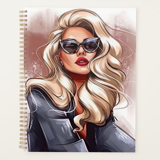 Elegante Mode Portrait Planner (Voorkant)