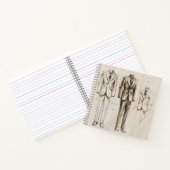 Elegante Mode schets Notitieboek (Binnen)