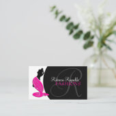 Elegante Modeontwerper Visitekaartje (Staand voorkant)