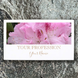 Elegante moderne aangepaste foto wit professional visitekaartje