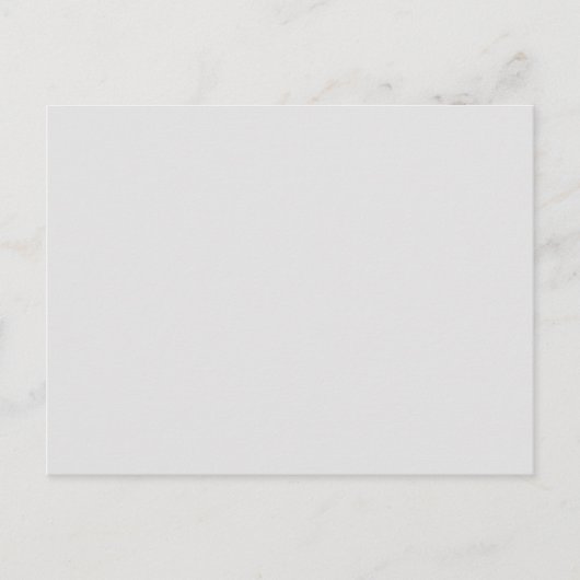 Elegante moderne aangepaste uitnodiging postkaart briefkaart (Voorkant)