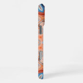Elegante moderne abstracte boheemse mandala-kunst iPhone hoesje (Rechterkant)