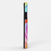 ELEGANTE MODERNE ABSTRACTE PSYCHEDELISCHE KUNST Case-Mate iPhone CASE (Achterkant/rechts)