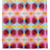 ELEGANTE MODERNE ABSTRACTE PSYCHEDELISCHE KUNST DOUCHEGORDIJN (Voorkant)