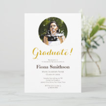 Elegante moderne afstudeerfeest foto