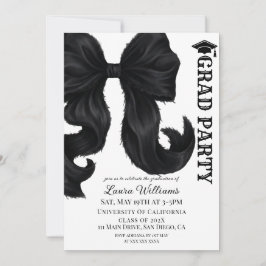 Elegante Moderne Afstuderen Kaart