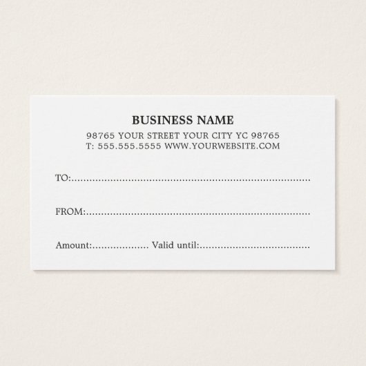 Elegante moderne beige zwarte turquoise strepen visitekaartje (Achterkant)