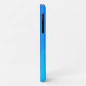 Elegante Moderne Blauwe Persoonlijke Sjabloon Case-Mate iPhone Case (Achterkant/links)