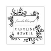 Elegante moderne bloemen uit de bibliotheek van  zelfinktende stempel (Design)