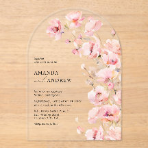 Elegante moderne Blush Roze Bloemen Fotobruiloft