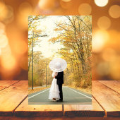 Elegante moderne botanische bruiloft flyer