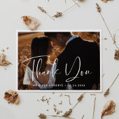 Elegante & moderne bruiloft aankondiging