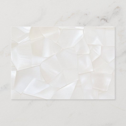 Elegante moderne bruiloft details informatiekaartje (Achterkant)