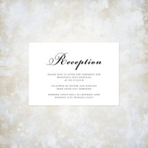 Elegante moderne bruiloft receptie zwart-wit