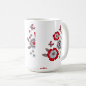 Elegante Moderne Chic Bloem Klassieke Mok (Voorkant rechts)
