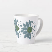 Elegante Moderne Chic Love Cares Matte Mok (Rechterhoek)