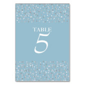 Elegante moderne chic love harten confetti kaart (Voorkant)